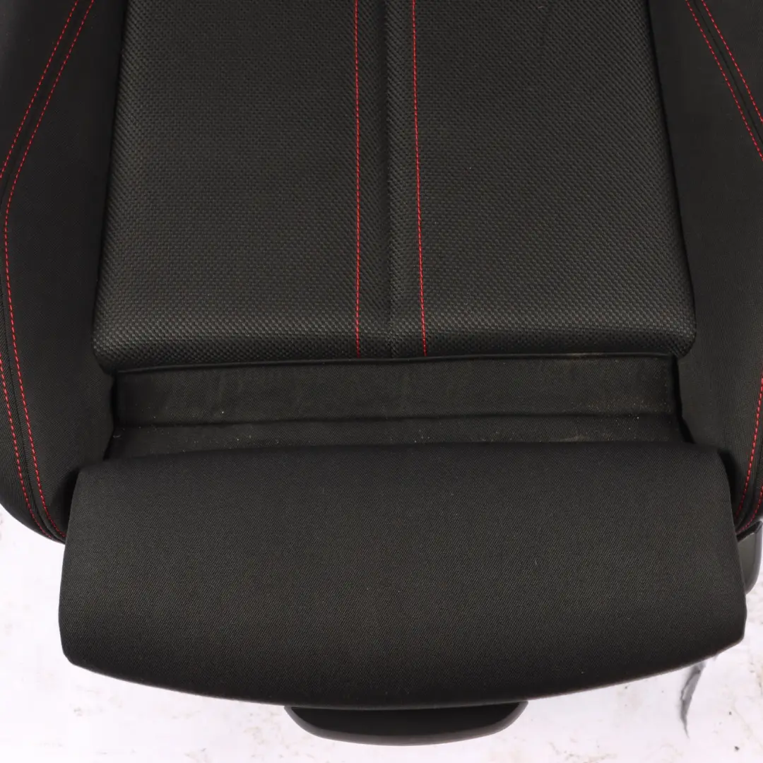 BMW F20 LCI Front Seat Left N/S Sport Heated Cloth Fabric Anthracite Red - SKU 7475405-1 - Part number 7475405