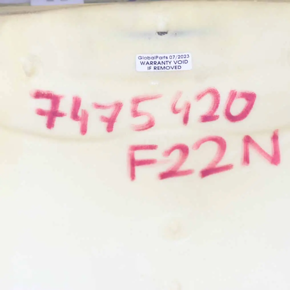BMW F21 F22 LCI Tylna Kanapa Materiał Antracyt - SKU 7475420 - Numer Części 7475420