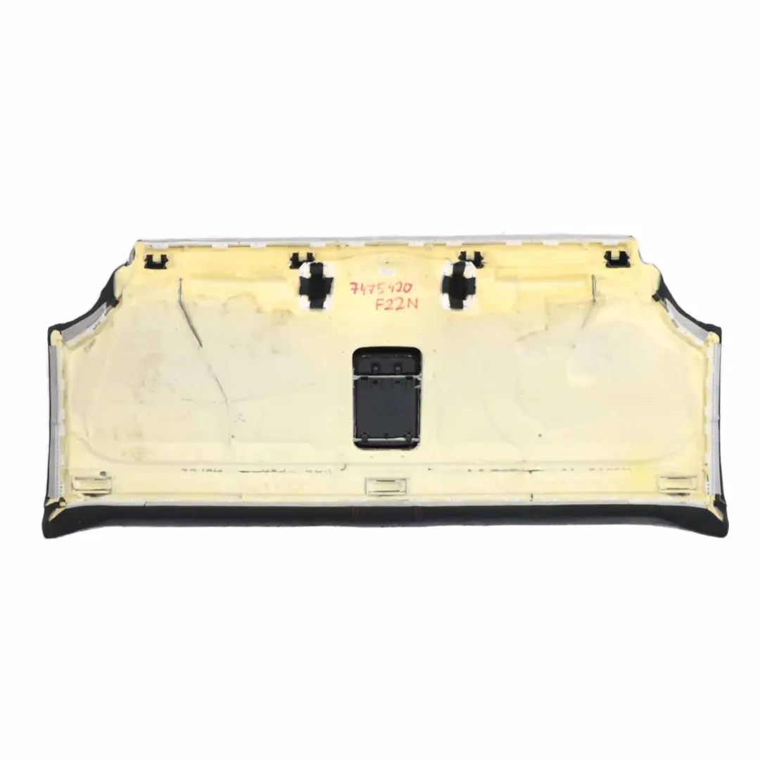  Panca sedile posteriore BMW F21 LCI Divano posteriore Tessuto Antracite Rosso - SKU 7475420 - Numero di parte 7475420
