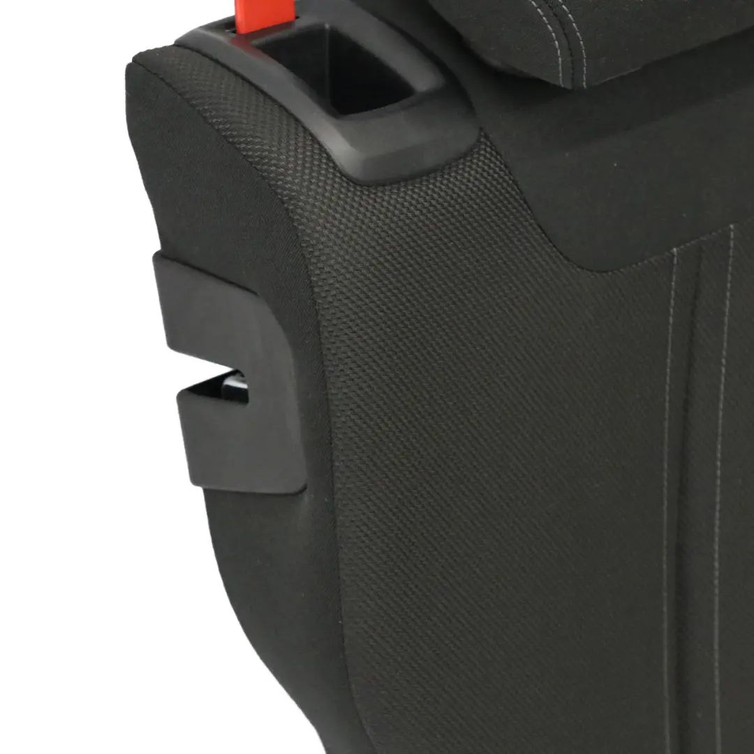 BMW F20 F21 LCI Asiento Trasero Derecho Funda Respaldo Tela Gris Antracita - SKU 7475424 - Número de pieza 7475424