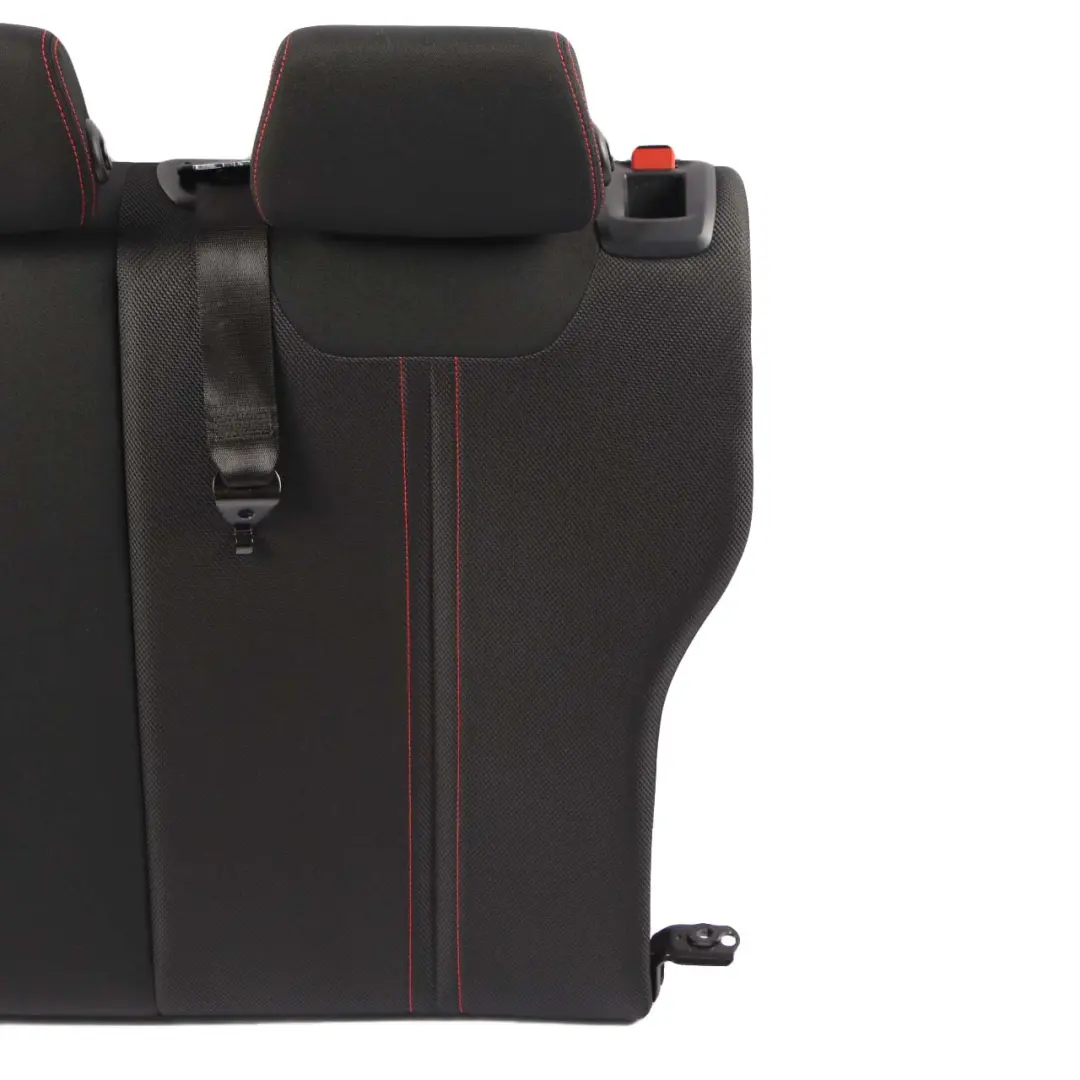  Rückenlehne Hinten BMW F20 F21 LCI Linker Sitz Bezug Stoff Anthrazit Rot - SKU 7475429 - Teilenummer 7475429