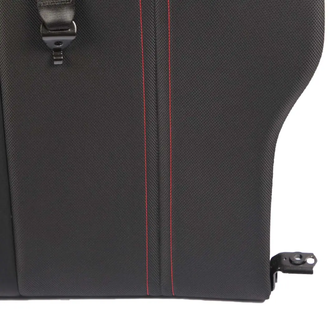 Backrest BMW F20 F21 LCI Left Seat N/S Cover Cloth Fabric Anthracit Red to Rear with Part number 7475429 Rear Backrest BMW F20 F21 LCI Left Seat N/S Cover Cloth Fabric Anthracit Red - SKU 7475429 - Part number 7475429