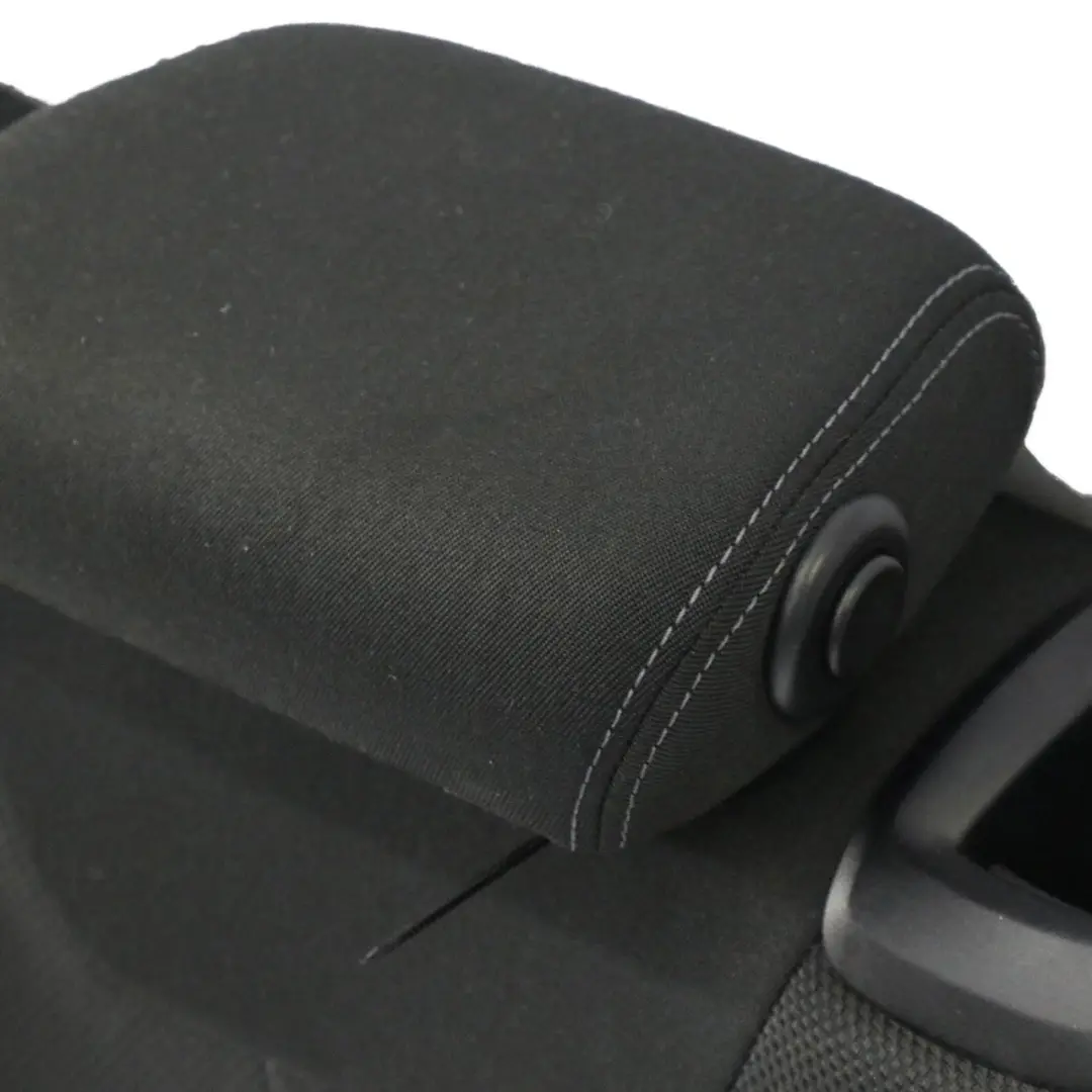 BMW F21 LCI Rear Left Seat N/S Backrest Cover Cloth Fabric Anthracite Grey - SKU 7475435 - Part number 7475435