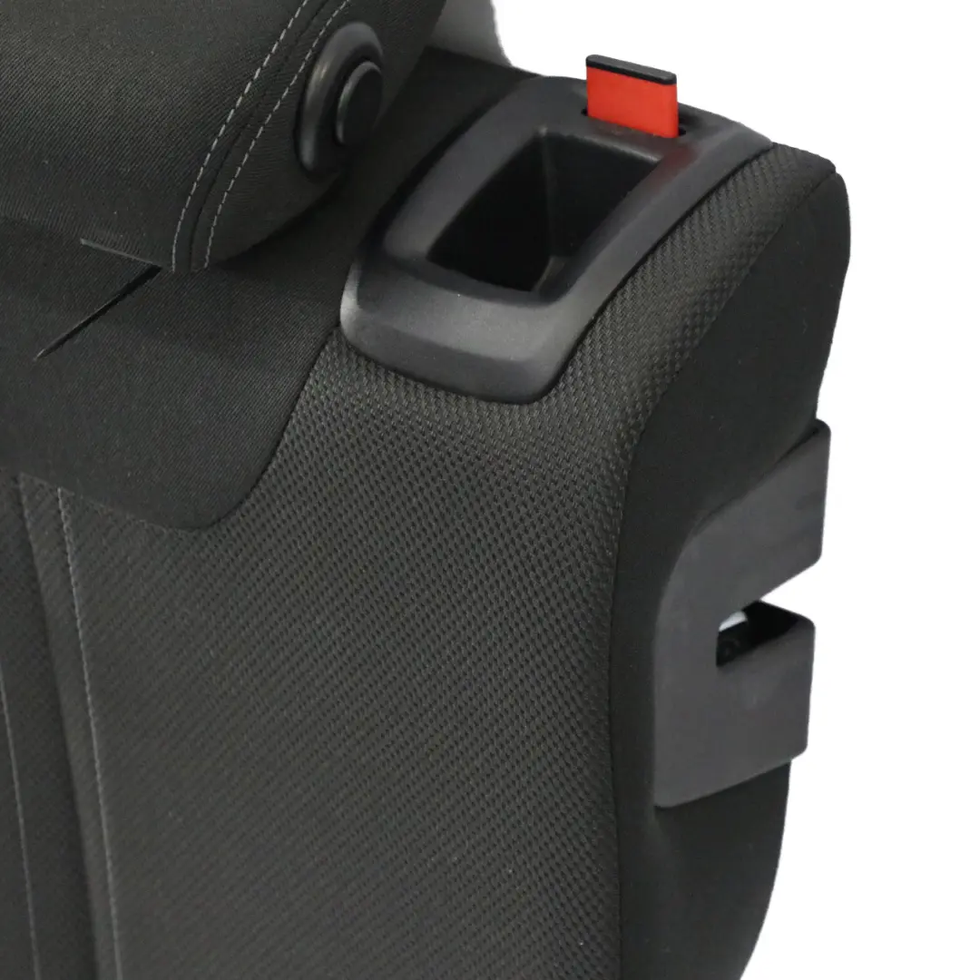 BMW F21 LCI Sitz hinten links Rückenlehnenbezug Stoff Anthrazit Grau - SKU 7475435 - Teilenummer 7475435