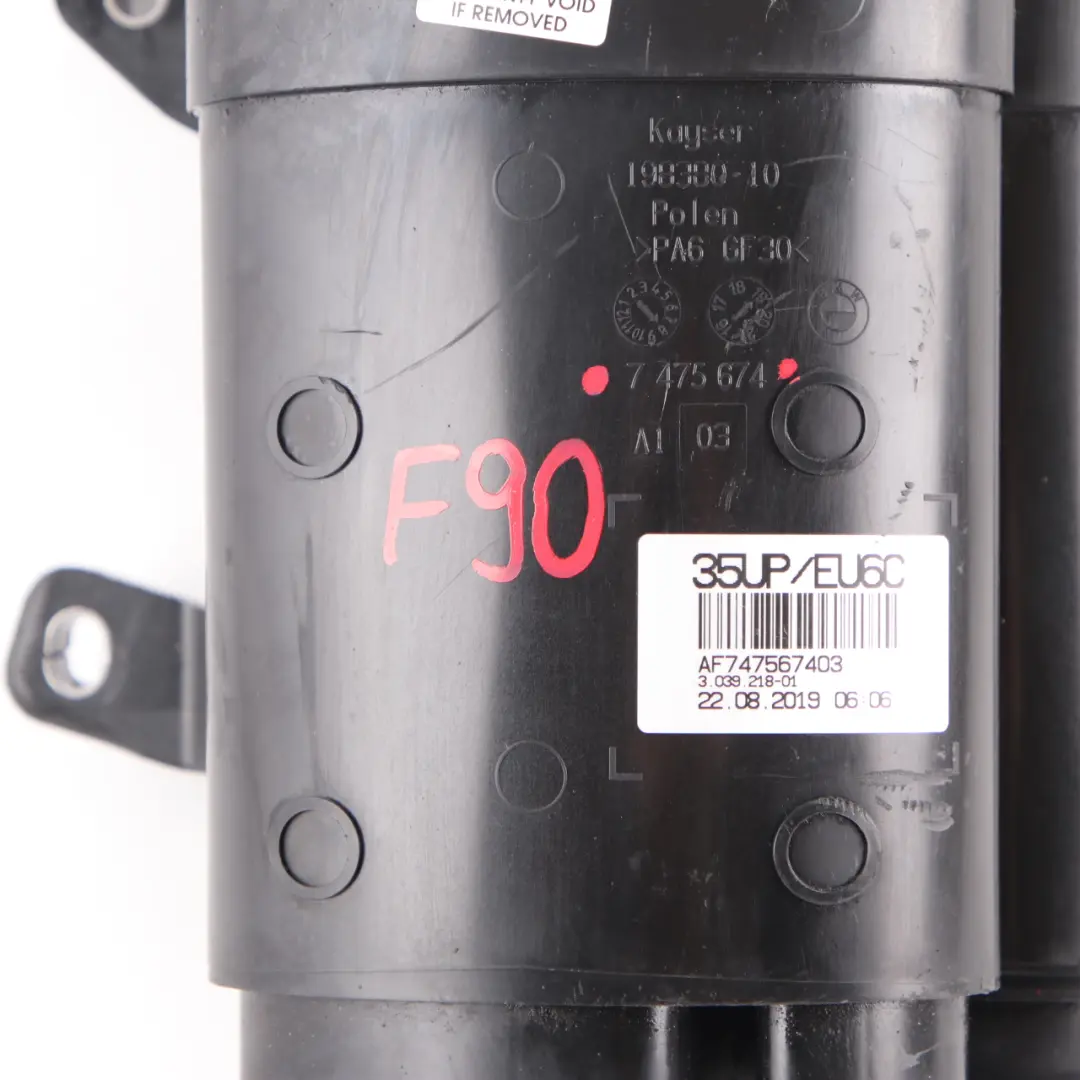 BMW G20 G30 Filtro Carboni Attivi Contenitore Serbatoio Carburante - SKU 7475674 - Numero di parte 7475674