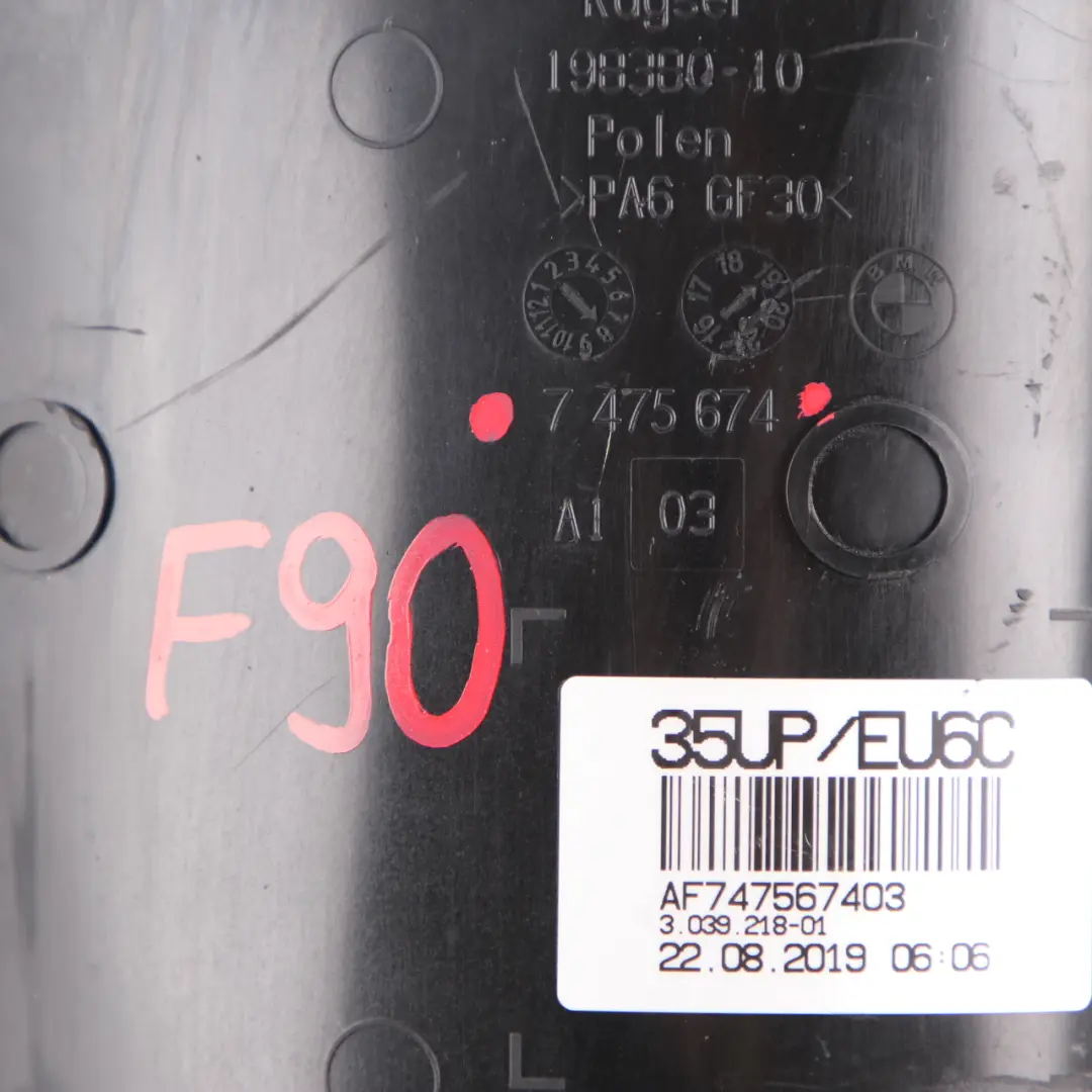 Aktivkohle Filter BMW G20 G30 Hälter Kraftstoff Tank Versorgung für mit Teilenummer 7475674 Aktivkohle Filter BMW G20 G30 Hälter Kraftstoff Tank Versorgung - SKU 7475674 - Teilenummer 7475674