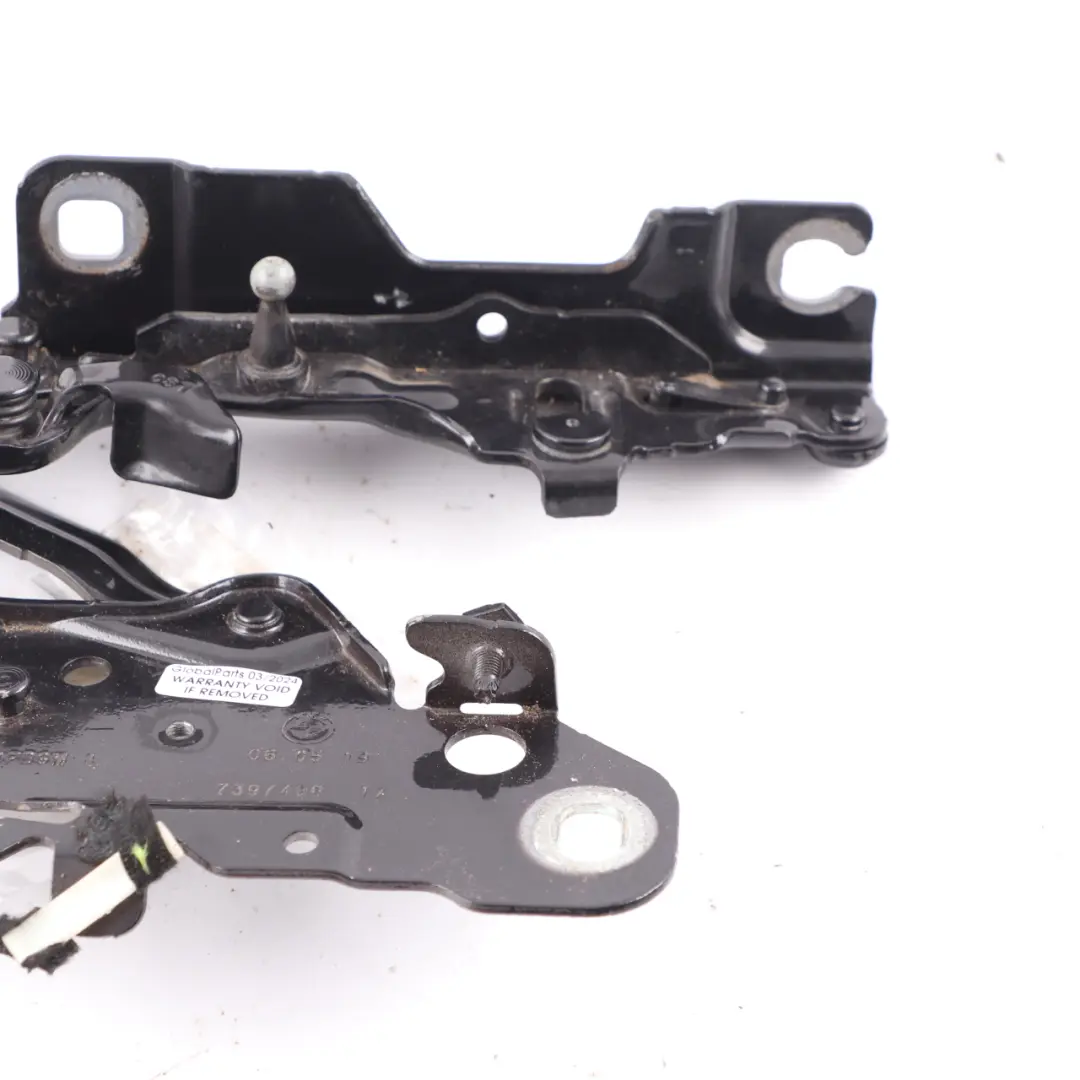 BMW X3 G01 Hood Engine Bonnet Hinge Left N/S Sophisto Grey Metallic A90 - SKU 7475791-SOP - Part number 7475791