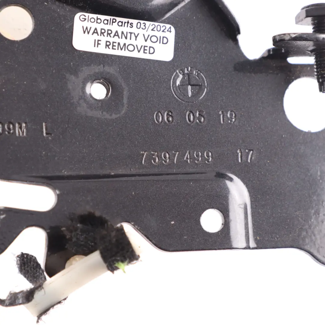 Capó Motor Bisagra Capó Izquierda Gris Sofisto Metalizado A90 para BMW X3 G01 con número de pieza 7475791 BMW X3 G01 Capó Motor Bisagra Capó Izquierda Gris Sofisto Metalizado A90 - SKU 7475791-SOP - Número de pieza 7475791