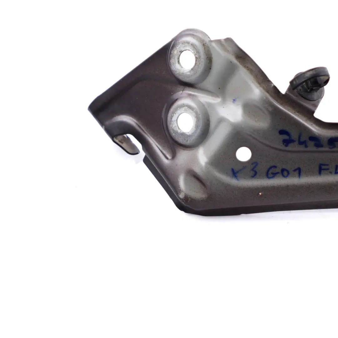 Soporte Guardabarros Delantero Izquierdo Sophisto Gris A90 7400219 para BMW X3 G01 con número de pieza 7475797 BMW X3 G01 Soporte Guardabarros Delantero Izquierdo Sophisto Gris A90 7400219 - SKU 7475797-SOP - Número de pieza 7475797