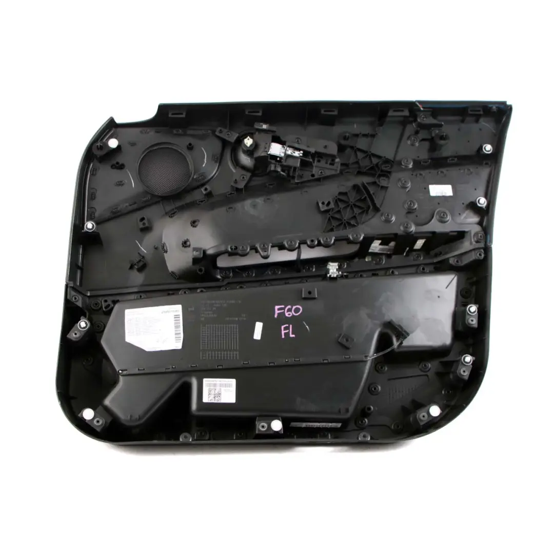 Front Left N/S Door Card Trim Panel Cover Carbon Black to Mini Countryman F60 with Part number 7476499 Mini Countryman F60 Front Left N/S Door Card Trim Panel Cover Carbon Black - SKU 7476499 - Part number 7476499