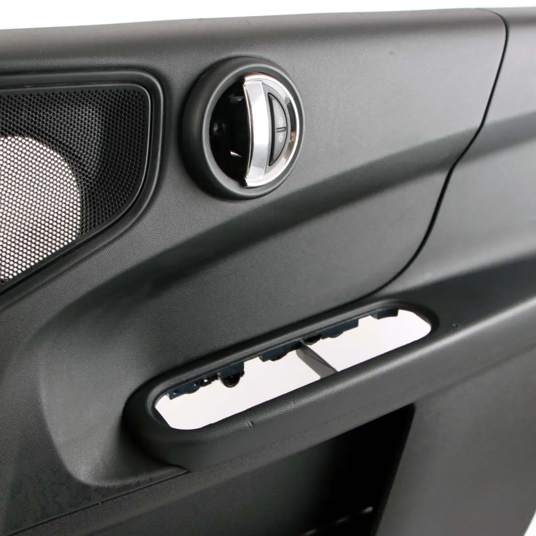 Scheda Anteriore Destra Trim Panel Nero Carbonio per Mini Countryman F60 con numero di parte 7476500 Mini Countryman F60 Scheda Anteriore Destra Trim Panel Nero Carbonio - SKU 7476500 - Numero di parte 7476500