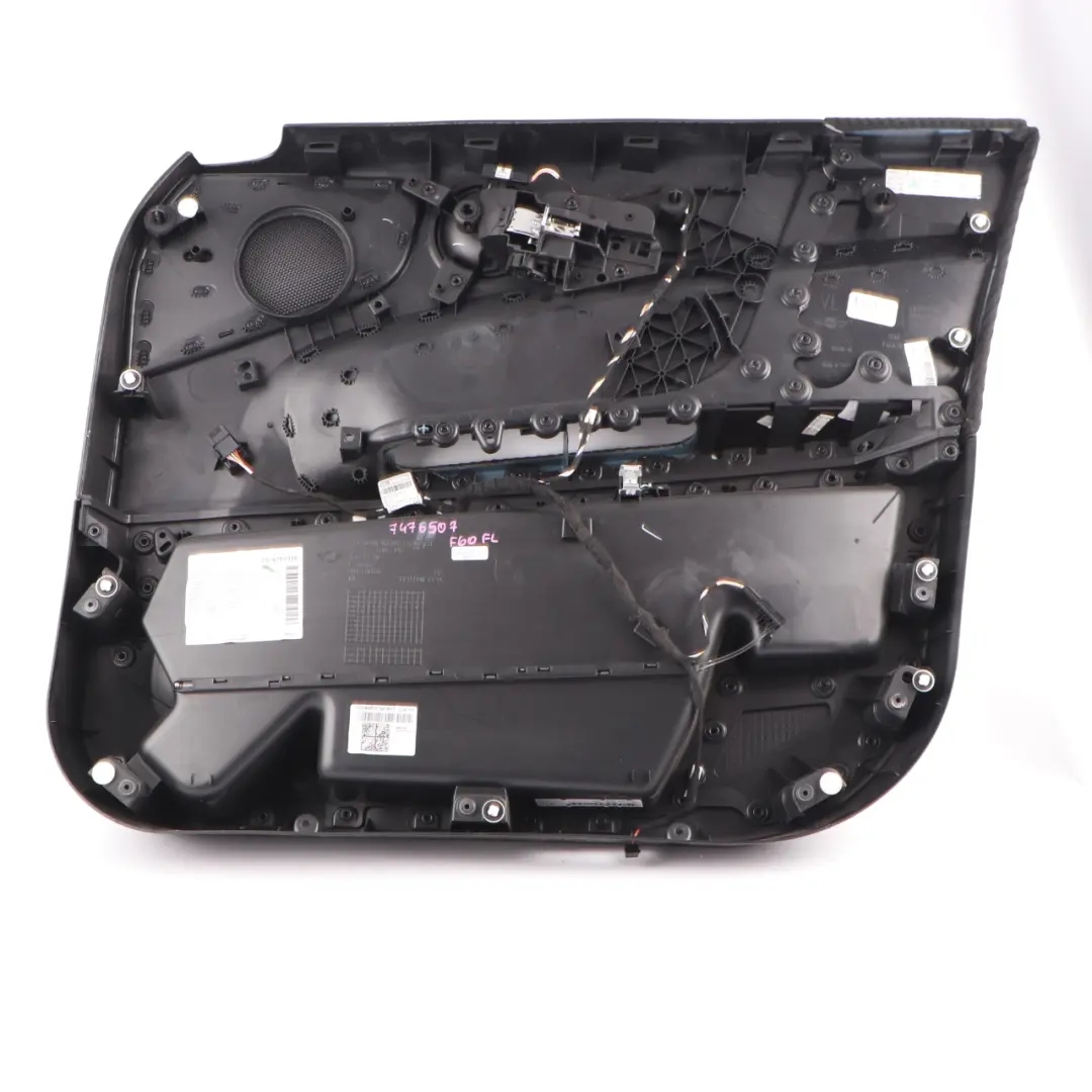 Door Card Front Left N/S Trim Panel Cover Carbon Black to Mini Countryman F60 with Part number 7476507 Mini Countryman F60 Door Card Front Left N/S Trim Panel Cover Carbon Black - SKU 7476507 - Part number 7476507