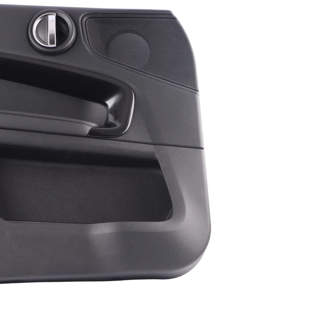 Door Card Cover Front Left N/S Trim Panel Carbon Black Leather to Mini F60 with Part number 7476511 Mini F60 Door Card Cover Front Left N/S Trim Panel Carbon Black Leather - SKU 7476511 - Part number 7476511