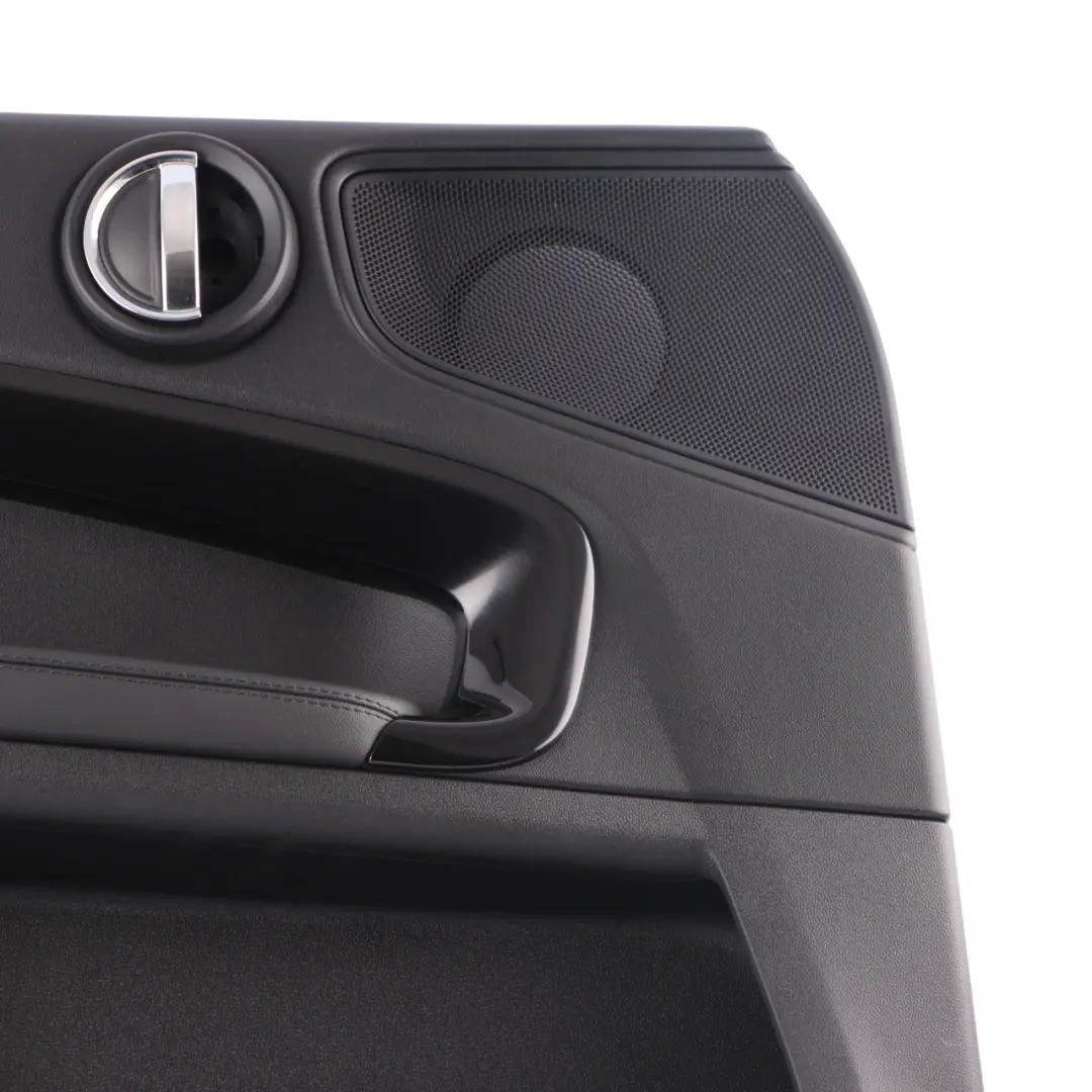 Door Card Cover Front Left N/S Trim Panel Carbon Black Leather to Mini F60 with Part number 7476511 Mini F60 Door Card Cover Front Left N/S Trim Panel Carbon Black Leather - SKU 7476511 - Part number 7476511