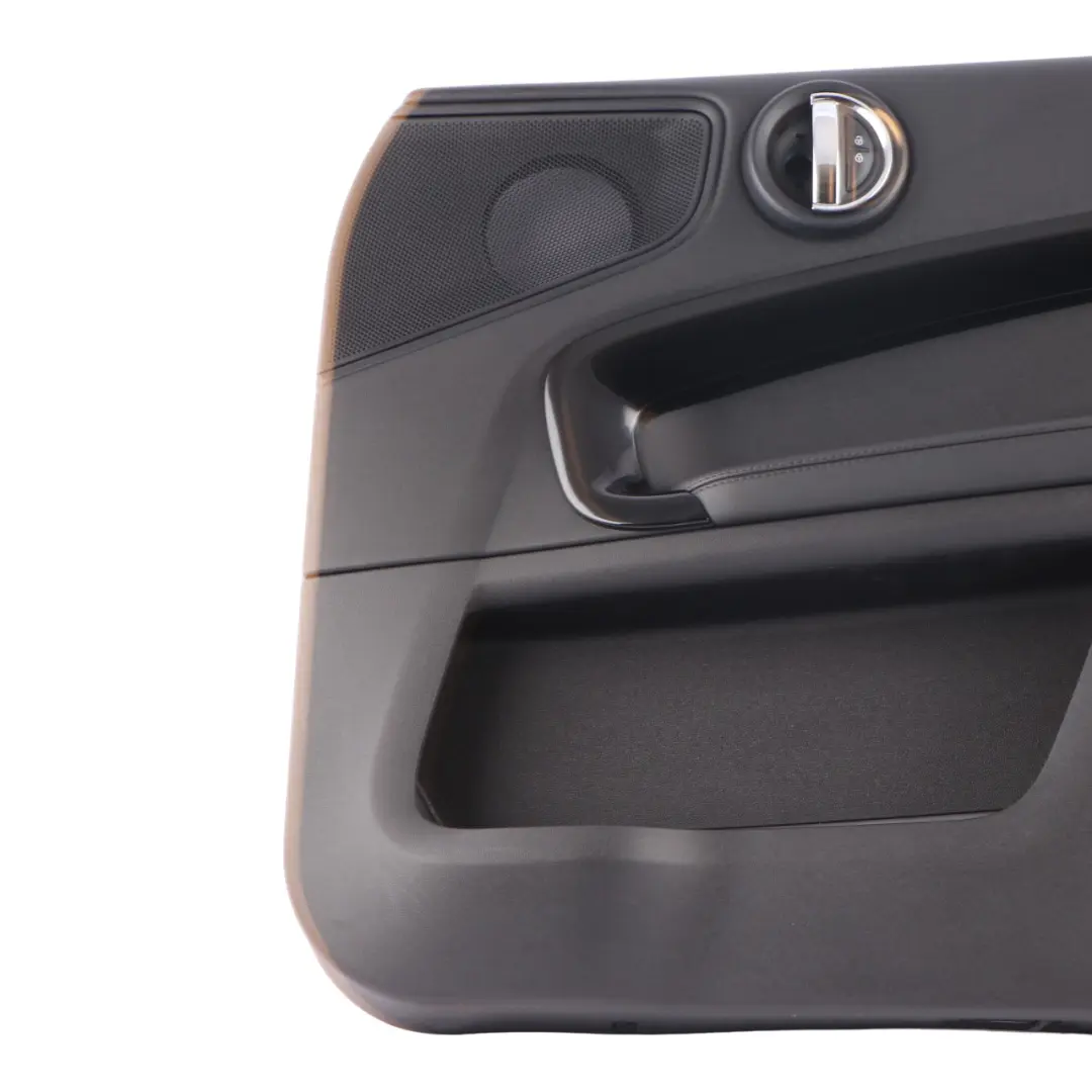 Door Card Cover Front Right O/S Trim Panel Carbon Black Leather to Mini F60 with Part number 7476512 Mini F60 Door Card Cover Front Right O/S Trim Panel Carbon Black Leather - SKU 7476512 - Part number 7476512