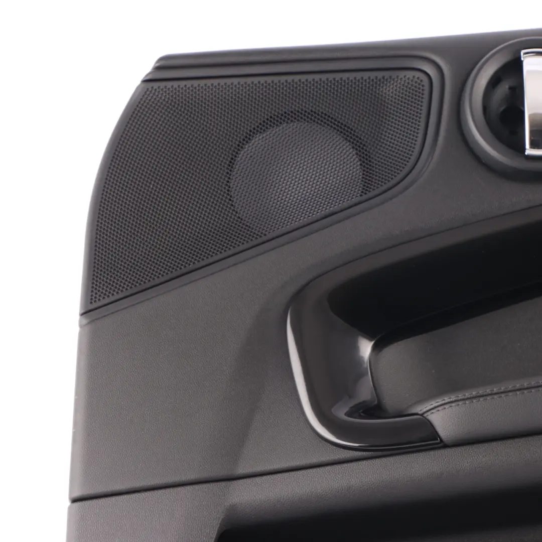 Door Card Cover Front Right O/S Trim Panel Carbon Black Leather to Mini F60 with Part number 7476512 Mini F60 Door Card Cover Front Right O/S Trim Panel Carbon Black Leather - SKU 7476512 - Part number 7476512