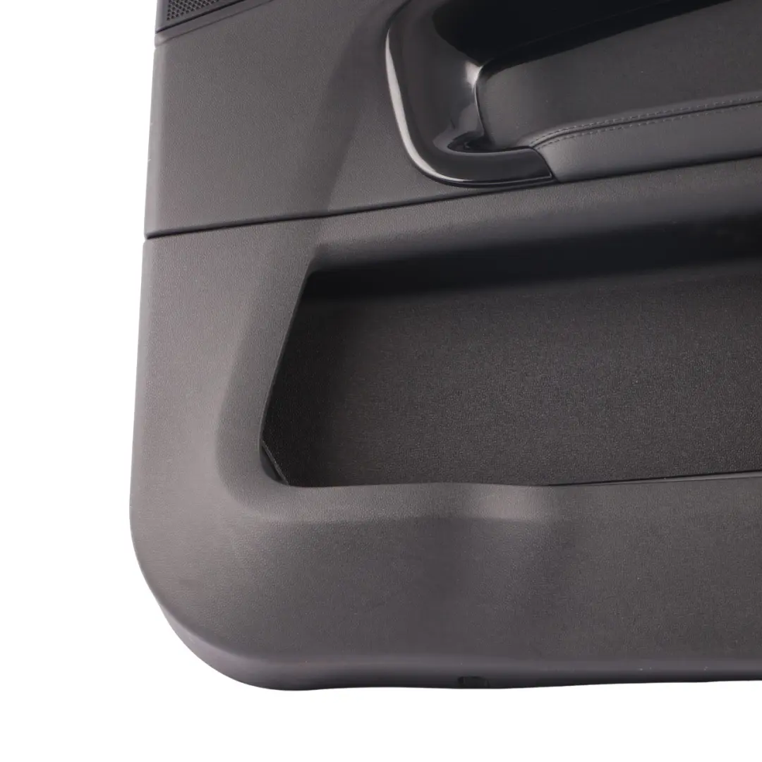 Mini F60 Door Card Cover Front Right O/S Trim Panel Carbon Black Leather - SKU 7476512 - Part number 7476512