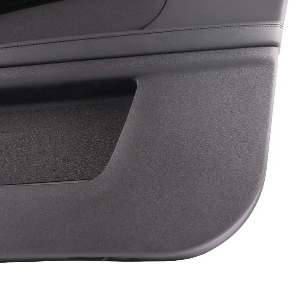 Door Card Cover Front Right O/S Trim Panel Carbon Black Leather to Mini F60 with Part number 7476512 Mini F60 Door Card Cover Front Right O/S Trim Panel Carbon Black Leather - SKU 7476512 - Part number 7476512