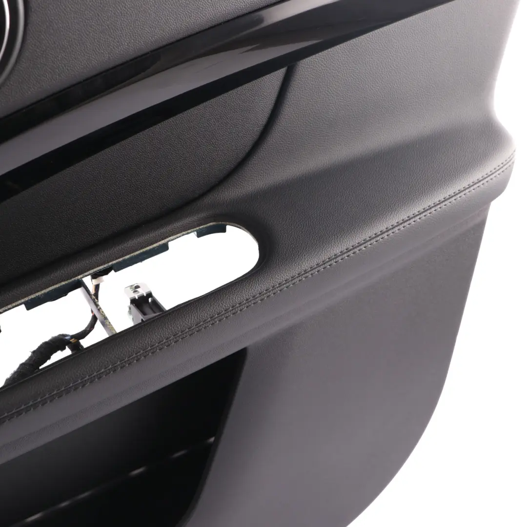 Door Card Cover Front Right O/S Trim Panel Carbon Black Leather to Mini F60 with Part number 7476512 Mini F60 Door Card Cover Front Right O/S Trim Panel Carbon Black Leather - SKU 7476512 - Part number 7476512