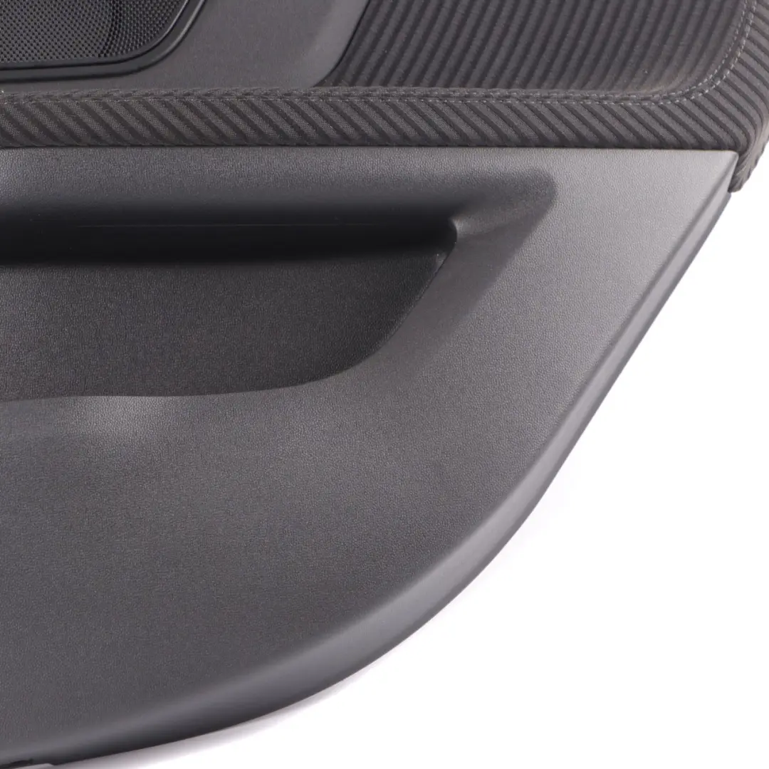 Door Card Rear Right O/S Trim Panel Cover Carbon Black to Mini Countryman F60 with Part number 7476632 Mini Countryman F60 Door Card Rear Right O/S Trim Panel Cover Carbon Black - SKU 7476632 - Part number 7476632