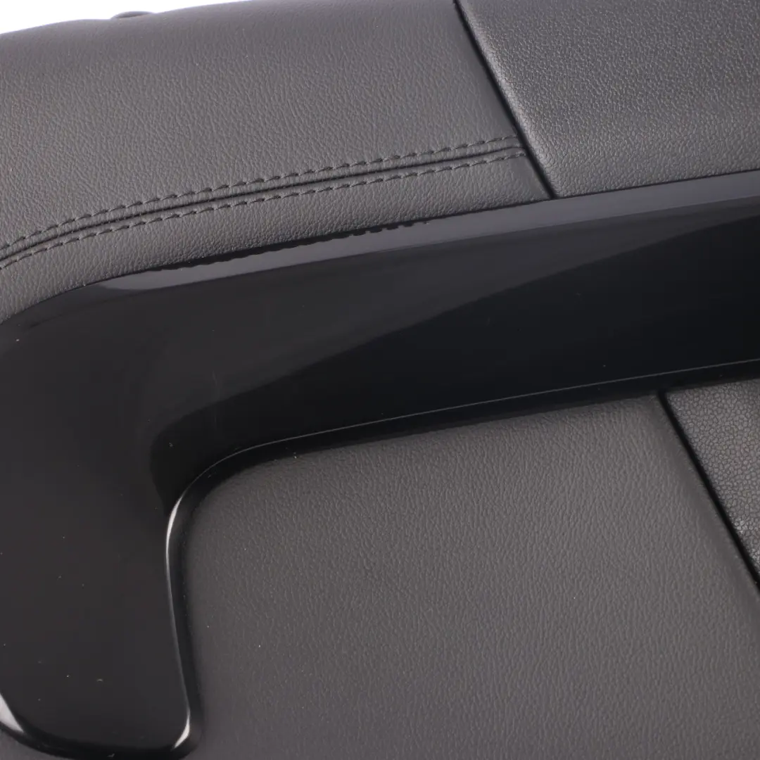 Door Card Cover Rear Left N/S Trim Panel Carbon Black Leather to Mini F60 with Part number 7476635 Mini F60 Door Card Cover Rear Left N/S Trim Panel Carbon Black Leather - SKU 7476635 - Part number 7476635