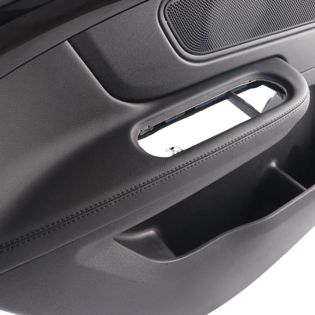 Door Card Cover Rear Left N/S Trim Panel Carbon Black Leather to Mini F60 with Part number 7476635 Mini F60 Door Card Cover Rear Left N/S Trim Panel Carbon Black Leather - SKU 7476635 - Part number 7476635