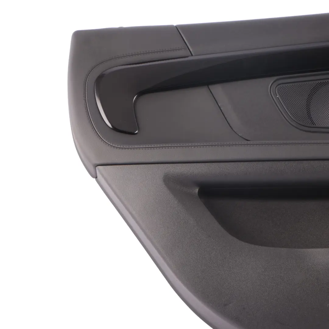 Door Card Cover Rear Left N/S Trim Panel Carbon Black Leather to Mini F60 with Part number 7476635 Mini F60 Door Card Cover Rear Left N/S Trim Panel Carbon Black Leather - SKU 7476635 - Part number 7476635