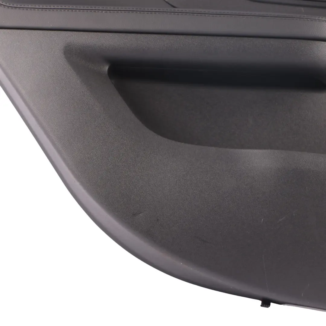 Mini F60 Door Card Cover Rear Left N/S Trim Panel Carbon Black Leather - SKU 7476635 - Part number 7476635