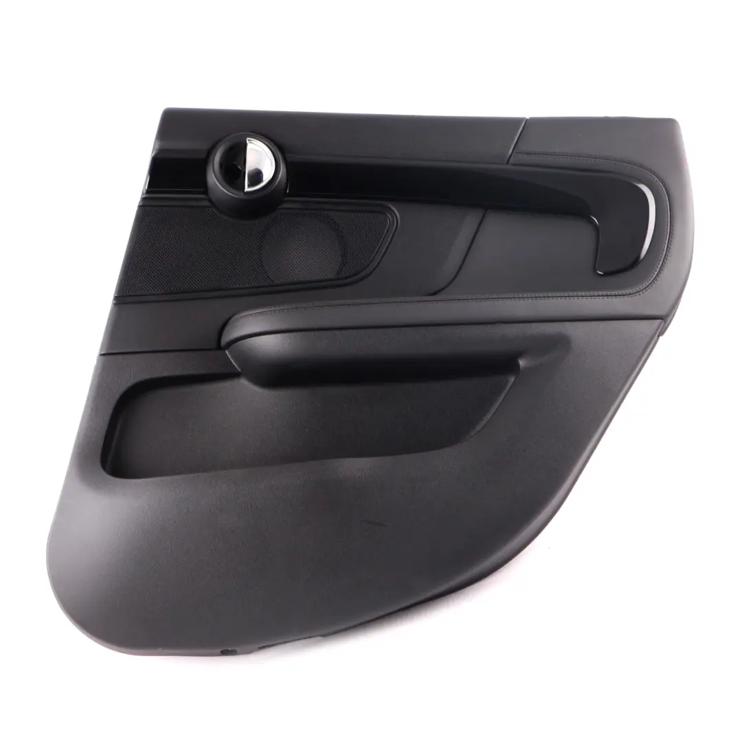 Door Card Cover Rear Right O/S Trim Panel Carbon Black Leather to Mini F60 with Part number 7476636 Mini F60 Door Card Cover Rear Right O/S Trim Panel Carbon Black Leather - SKU 7476636 - Part number 7476636