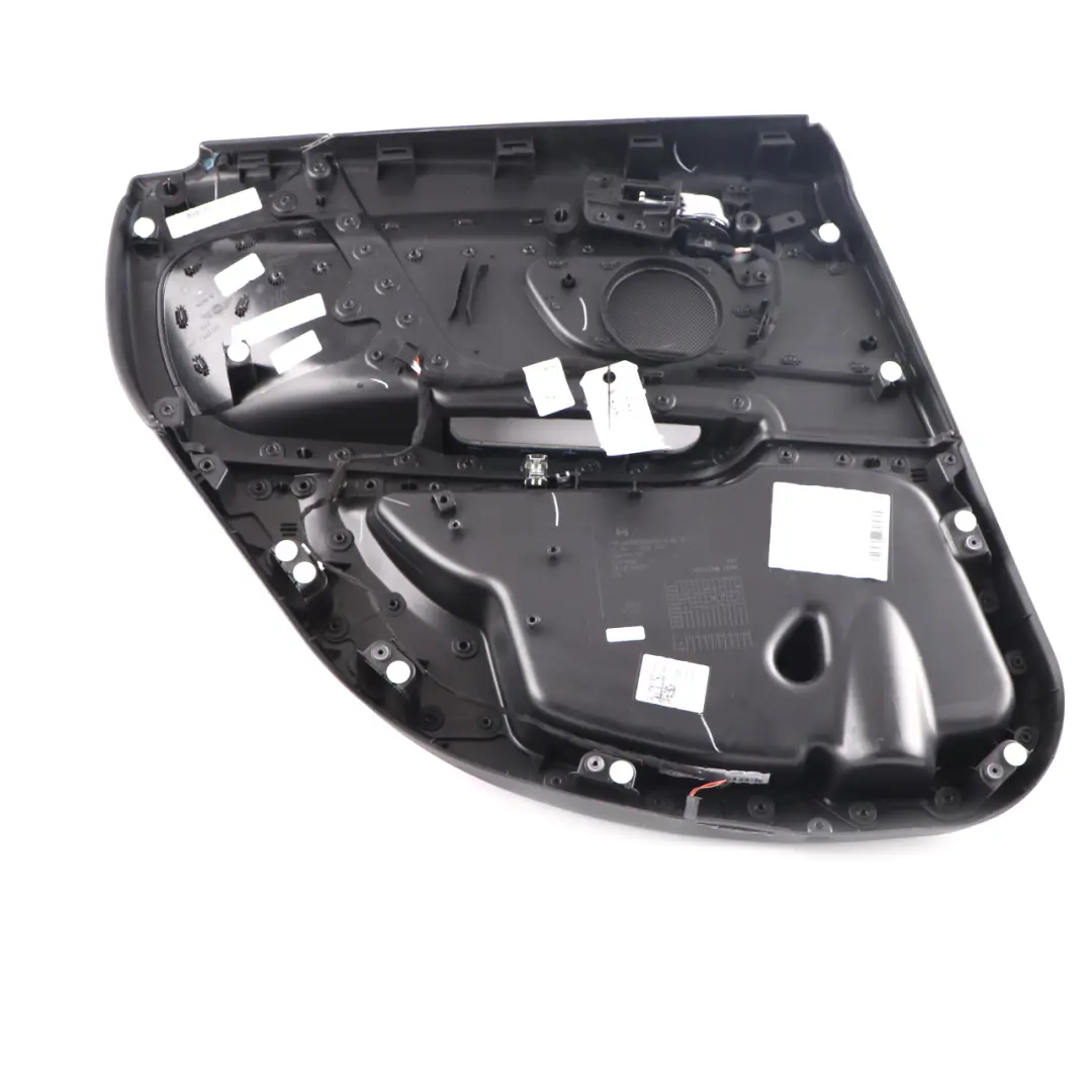 Door Card Cover Rear Right O/S Trim Panel Carbon Black Leather to Mini F60 with Part number 7476636 Mini F60 Door Card Cover Rear Right O/S Trim Panel Carbon Black Leather - SKU 7476636 - Part number 7476636