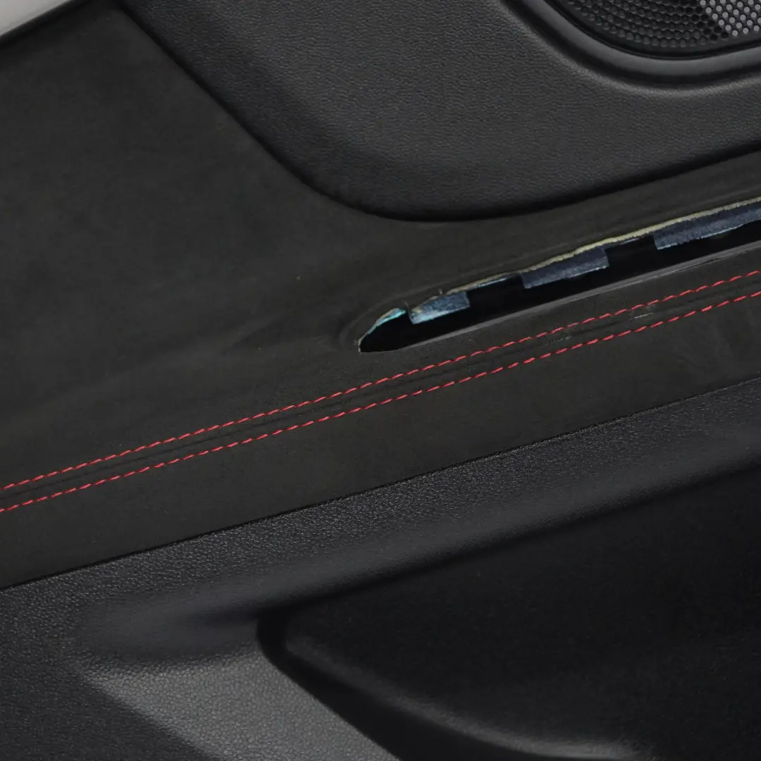 Door Card Rear Left N/S Trim Panel Cover Red Chili Black to Mini Countryman F60 with Part number 7476657 Mini Countryman F60 Door Card Rear Left N/S Trim Panel Cover Red Chili Black - SKU 7476657 - Part number 7476657