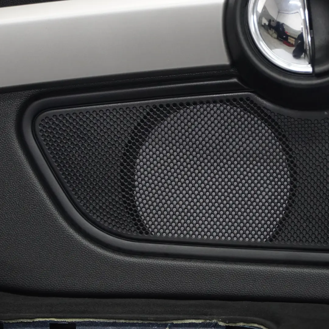 Mini Countryman F60 Tür Karte hinten links Abdeckung Rot Chili Schwarz - SKU 7476657 - Teilenummer 7476657