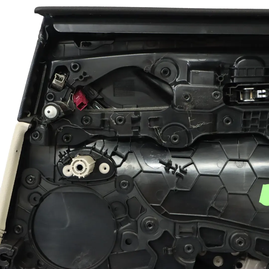  Türkarte BMW G30 G31 hinten links Türverkleidung Leder Weiß - SKU 7477133 - Teilenummer 7477133