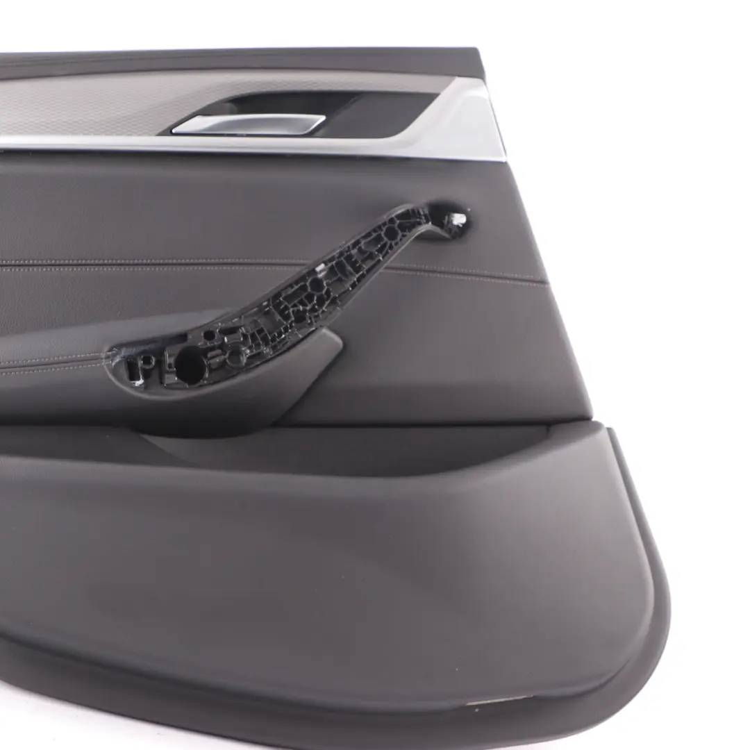  Door Card BMW G30 Rear Left N/S Door Lining Trim Leather Dakota Black - SKU 7477177 - Part number 7477177