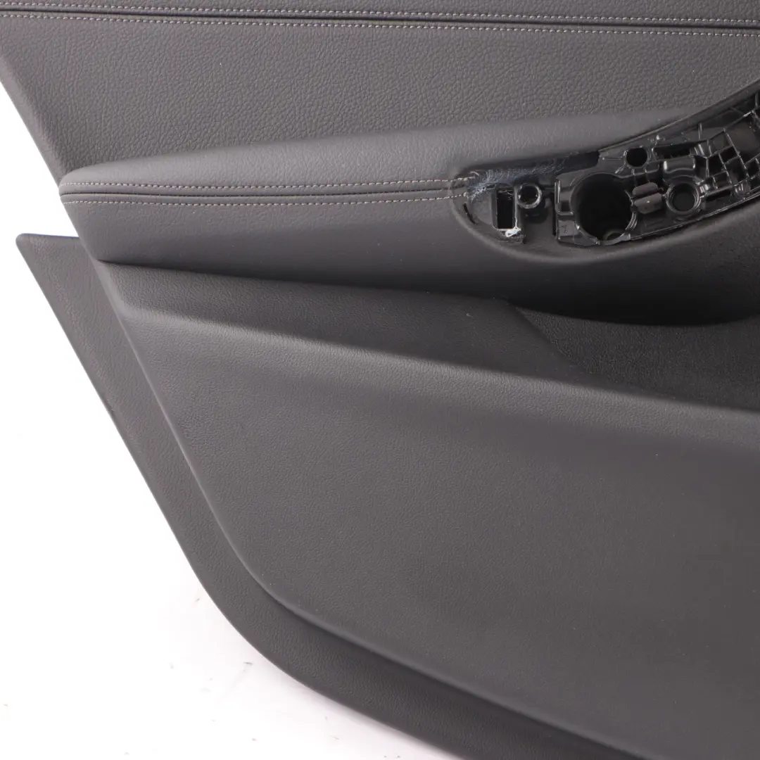 Door Card BMW G30 Rear Left N/S Door Lining Trim Leather Dakota Black to with Part number 7477177 Door Card BMW G30 Rear Left N/S Door Lining Trim Leather Dakota Black - SKU 7477177 - Part number 7477177
