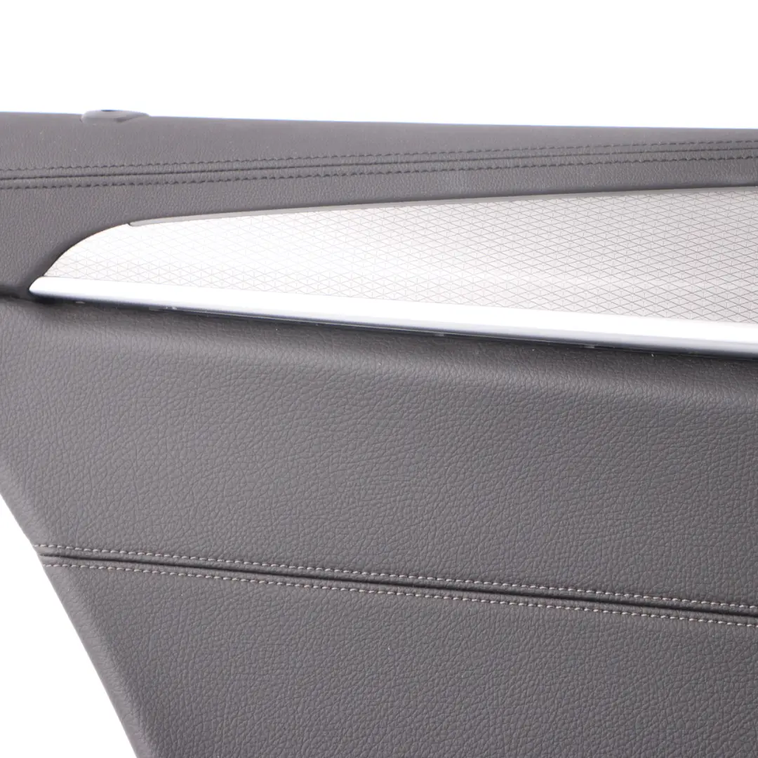 Door Card BMW G30 Rear Left N/S Door Lining Trim Leather Dakota Black to with Part number 7477177 Door Card BMW G30 Rear Left N/S Door Lining Trim Leather Dakota Black - SKU 7477177 - Part number 7477177