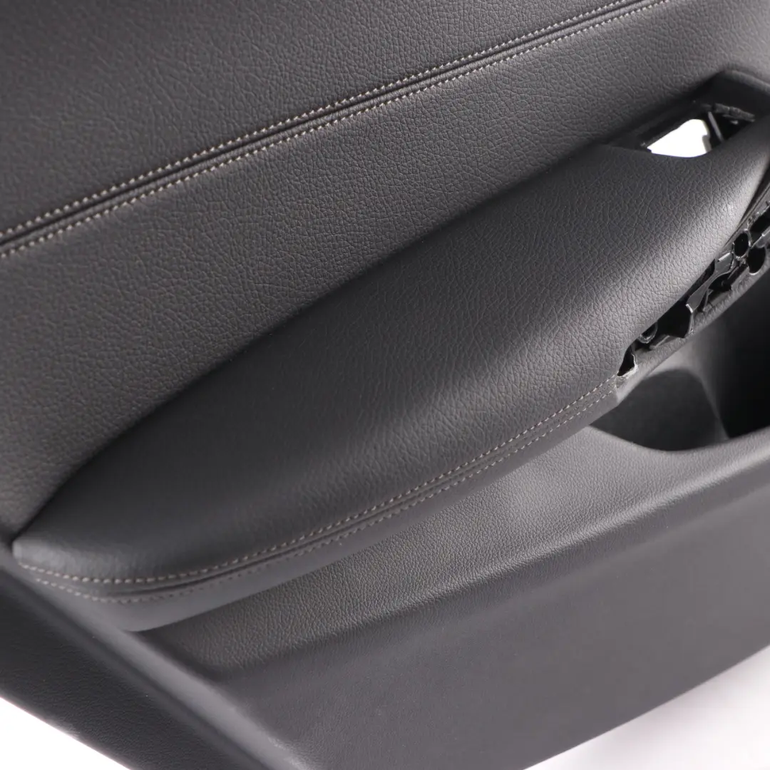  Door Card BMW G30 Rear Left N/S Door Lining Trim Leather Dakota Black - SKU 7477177 - Part number 7477177