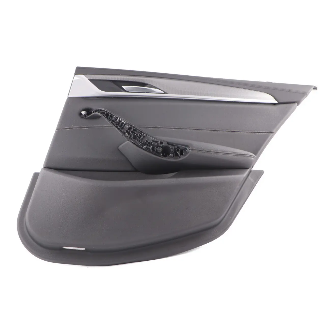 Door Card BMW G30 Rear Right O/S Door Lining Trim Leather Dakota Black