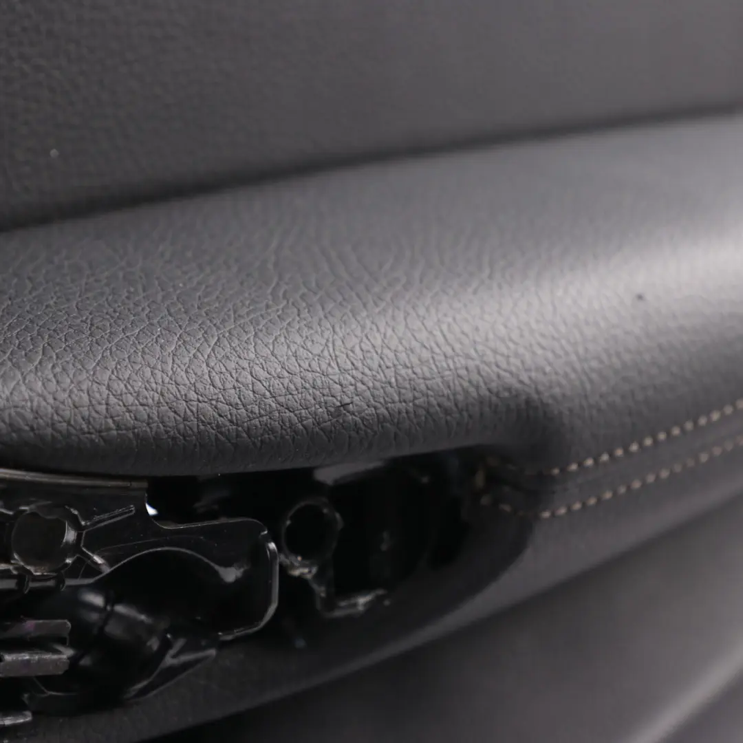  Door Card BMW G30 Rear Right O/S Door Lining Trim Leather Dakota Black - SKU 7477178 - Part number 7477178