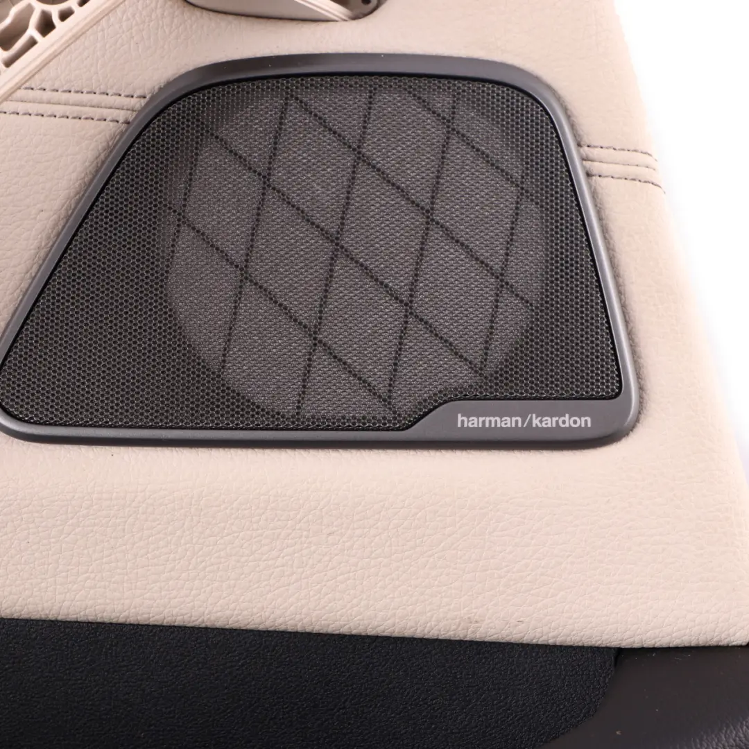 BMW G30 G31 Carte de Porte Arriere Gauche Garniture de Porte Cuir Blanc 7477133 - SKU 7477233 - Numéro de pièce 7477233