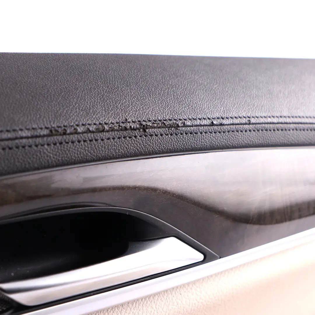 Door Card BMW G30 G31 Rear Right O/S Door Lining Trim HiFi Leather White to with Part number 7477234 Door Card BMW G30 G31 Rear Right O/S Door Lining Trim HiFi Leather White - SKU 7477234 - Part number 7477234