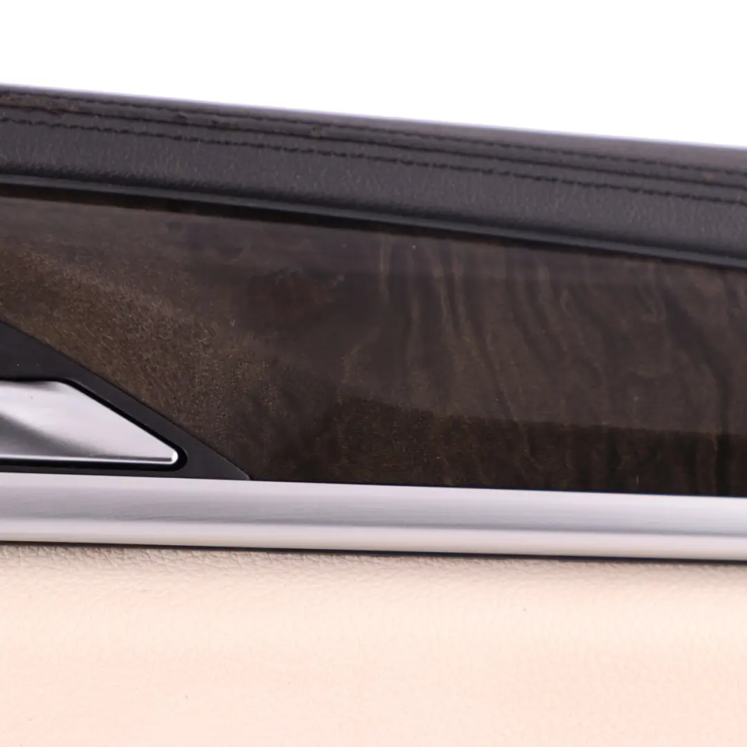 Door Card BMW G30 G31 Rear Right O/S Door Lining Trim HiFi Leather White to with Part number 7477234 Door Card BMW G30 G31 Rear Right O/S Door Lining Trim HiFi Leather White - SKU 7477234 - Part number 7477234