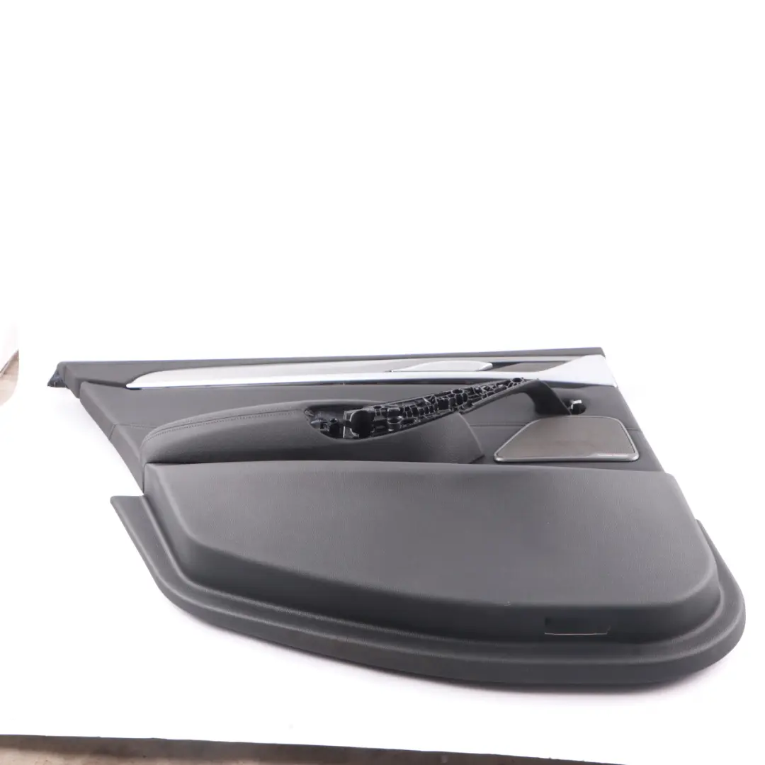 Door Card BMW G30 Rear Left N/S Door Lining Trim Leather Dakota Black HiFi to with Part number 7477241 Door Card BMW G30 Rear Left N/S Door Lining Trim Leather Dakota Black HiFi - SKU 7477241 - Part number 7477241