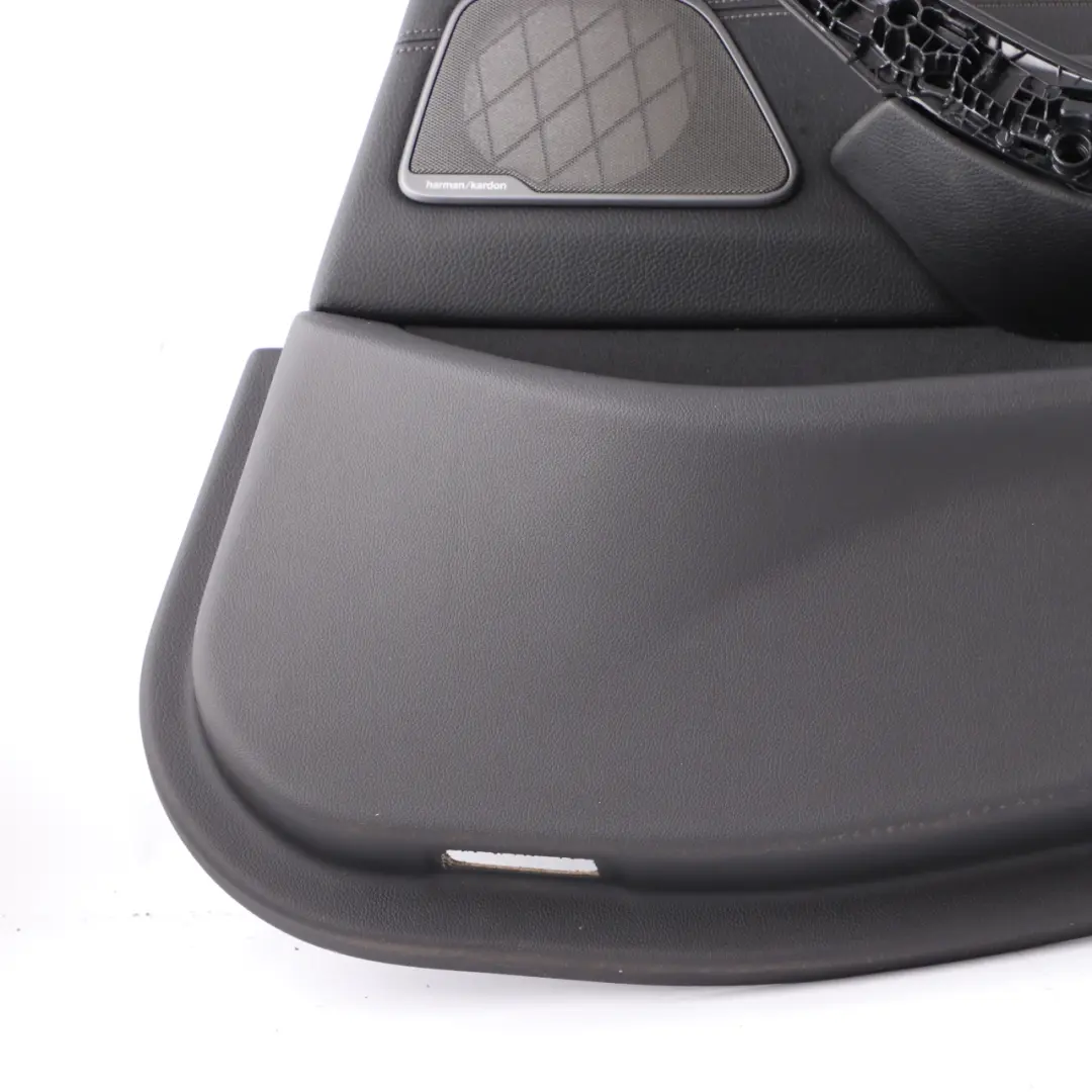 Door Card BMW G30 Rear Right O/S Door Lining Trim Leather Dakota Black HiFi to with Part number 7477241 Door Card BMW G30 Rear Right O/S Door Lining Trim Leather Dakota Black HiFi - SKU 7477242 - Part number 7477241