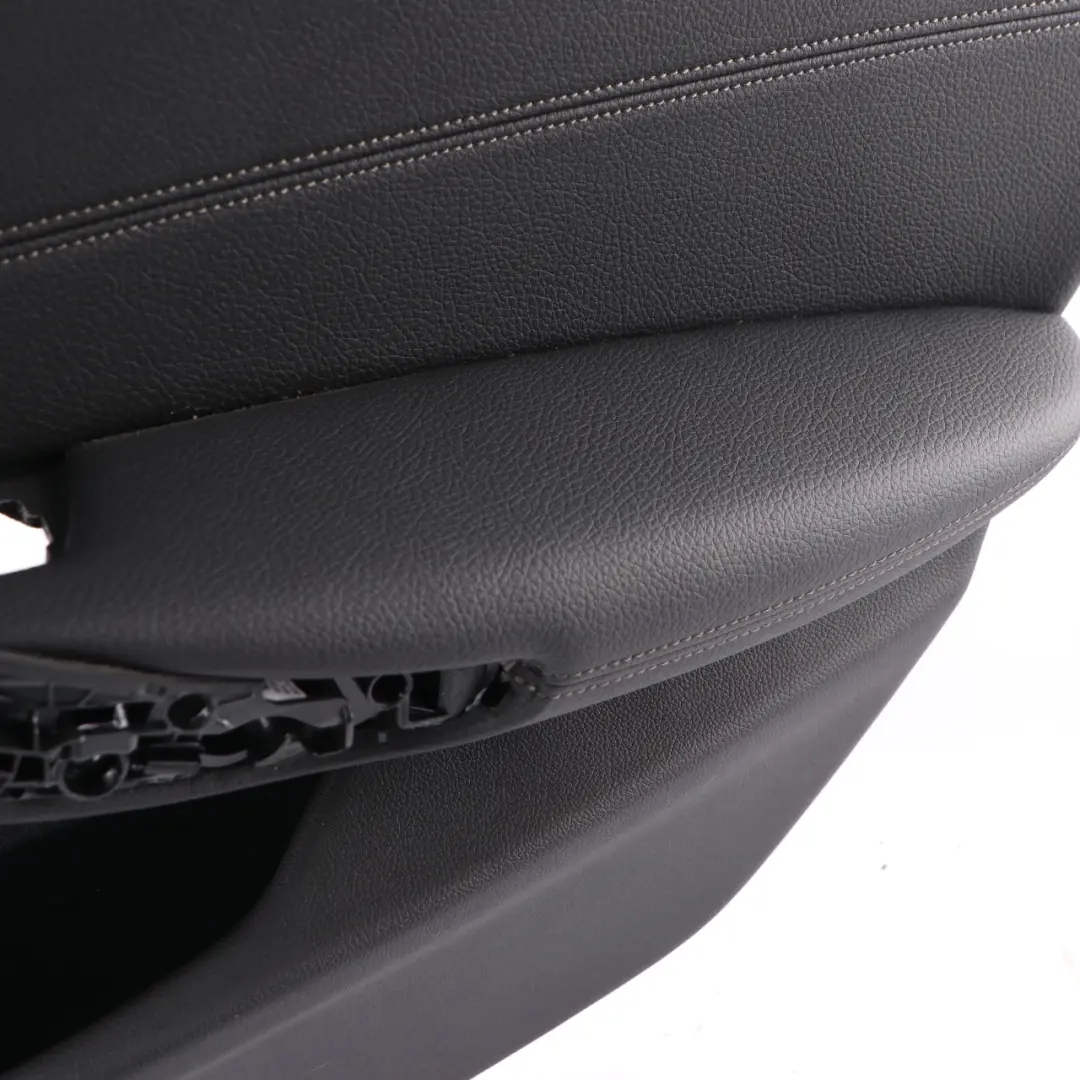  Door Card BMW G30 Rear Right O/S Door Lining Trim Leather Dakota Black HiFi - SKU 7477242 - Part number 7477241