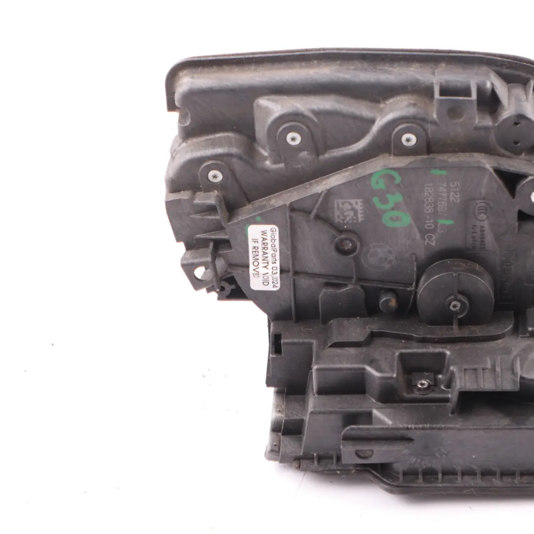 BMW G30 G31 G11 G12 LCI Zamek Drzwi Lewy Tył - SKU 7477697 - Numer Części 7477697