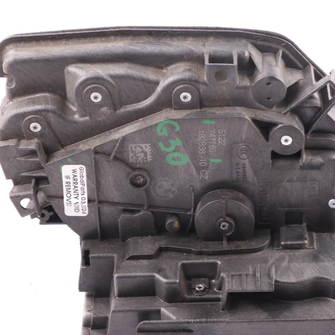 Serrure Porte BMW G30 G31 G11 G12 LCI Porte Arrière Gauche Système pour à propos du numéro de pièce 7477697 Serrure Porte BMW G30 G31 G11 G12 LCI Porte Arrière Gauche Système - SKU 7477697 - Numéro de pièce 7477697