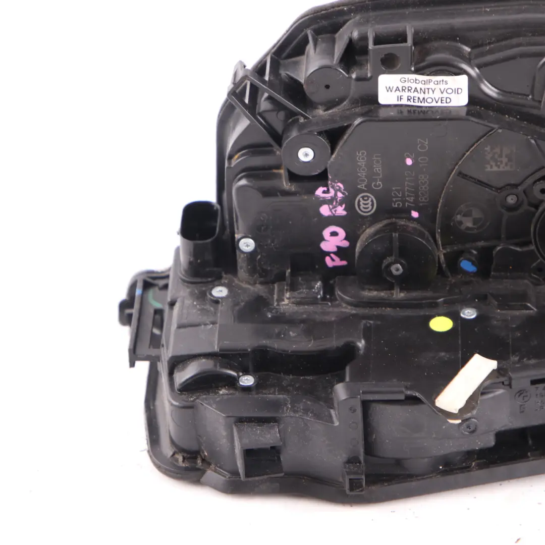 Door Lock BMW F90 M5 G05 G07 G30 Rear Right Latch O/S Mechanism Actuator to with Part number 7477712 Door Lock BMW F90 M5 G05 G07 G30 Rear Right Latch O/S Mechanism Actuator - SKU 7477712 - Part number 7477712