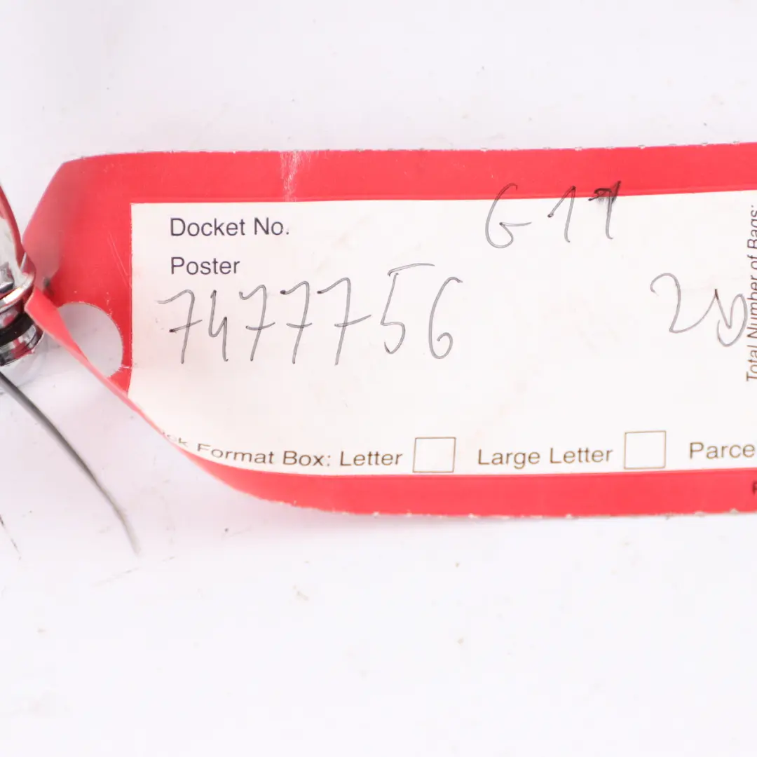 Seat Headrest BMW G11 G12 Front Left Right N/O/S Comfort Leather Nappa Cognac - SKU 7477756 - Part number 7477756