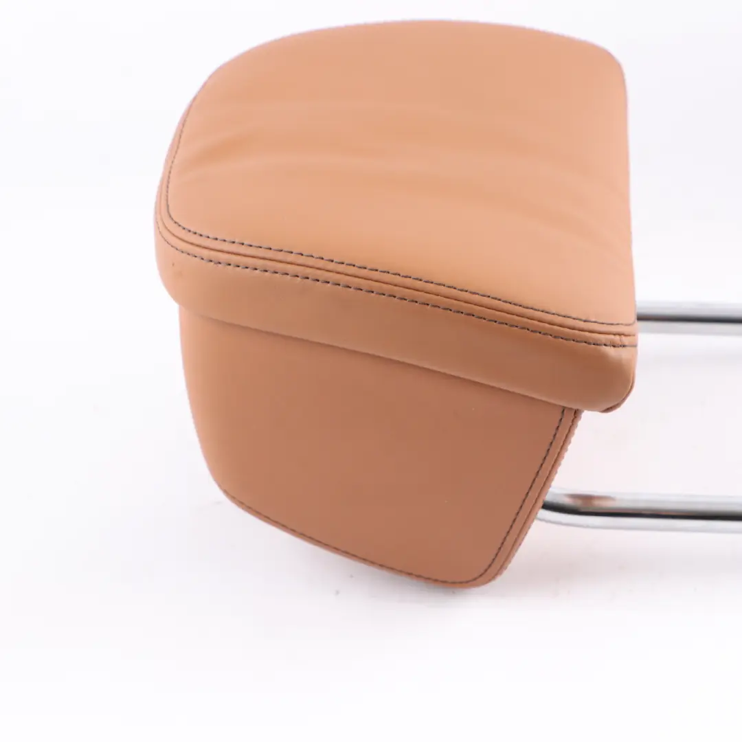 Headrest BMW G11 G12 Front Left Right N/O/S Comfort Leather Nappa Cognac to Seat with Part number 7477756 Seat Headrest BMW G11 G12 Front Left Right N/O/S Comfort Leather Nappa Cognac - SKU 7477756 - Part number 7477756